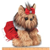 Holiday Plush Stuffed Yorkshire Terrier Dog Yuletide Yorkie