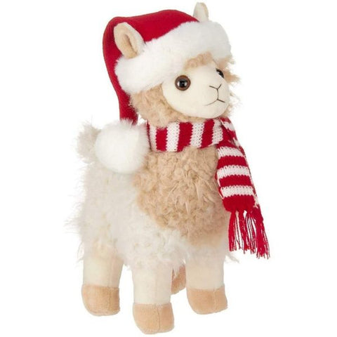 Picture of Holly Llama the Christmas Plush Stuffed Animal Llama