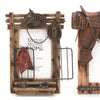 Horse and Saddle Photo Picture Frame Set