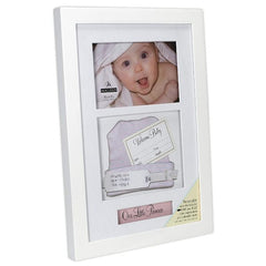 ID Bracelet Baby Memento Shadowbox Picture Frame