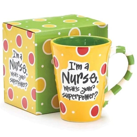Picture of "I'm a Nurse, What's Your SuperPower?" 12 oz. Coffee Mug