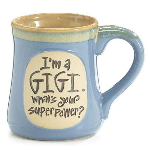 Picture of I'm a Gigi Superpower 18 oz. Ceramic Mugs - 4 Pack