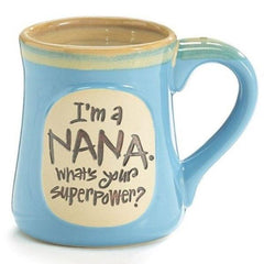 I'm a Nana Superpower 18 oz. Ceramic Mugs - 4 Pack