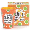 "I'm an Aunt. What's Your Superpower?" 12 oz. Coffee Mugs - 4 Pack