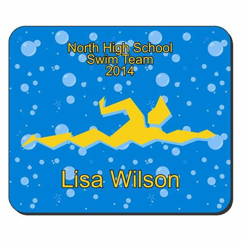 Picture of Swimming Fabric Mouse Pad