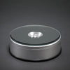 LED Light Round Base with Mirror Glass Top