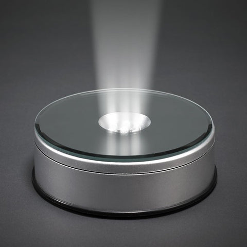 Picture of LED Light Round Base with Mirror Glass Top