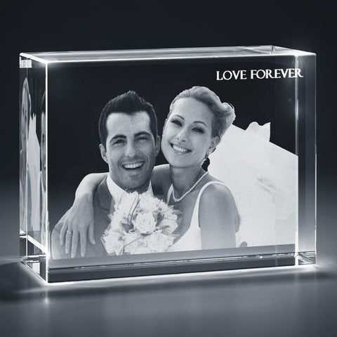 Picture of Rectangular Cuboid 3D Photo Crystal