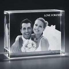 Rectangular Cuboid 3D Photo Crystal