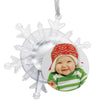 Light Up Snowflake Photo Ornaments - 6 Pack