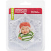 Light Up Snowflake Photo Ornaments - 6 Pack