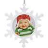 Light Up Snowflake Photo Ornaments - 6 Pack