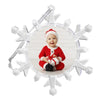 Light Up Snowflake Photo Ornaments - 6 Pack