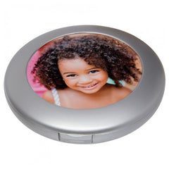 Lighted Photo Compact Mirror