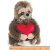 Lil' Simon Love Plush Stuffed Animal Three Toed Sloth Holding Heart