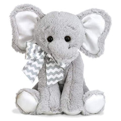 Lil' Spout Gray Elephant Plush Piggy Bank