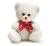 Little White Bear with Red Stitched Nose