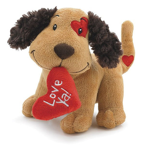 Picture of Love Ya Valentine's Plush Puppy Dogs - 4 Pack