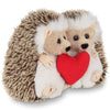 Lovie and Dovey Plush Stuffed Animal Hedgehogs Holding Heart