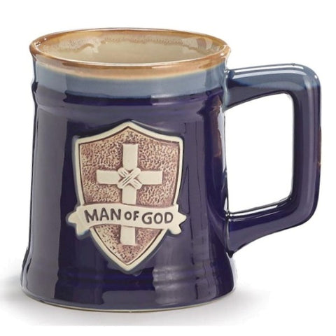 Picture of Man of God Porcelain Mugs - 4 Pack