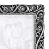 Morgan Pewter Swirl 4x6 Metal Picture Frame