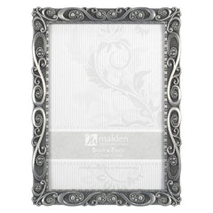 Morgan Pewter Swirl 5x7 Metal Picture Frame