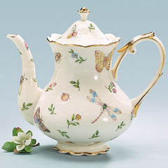 Morning Meadows Porcelain Teapots - 2 Pack