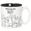Mornings Are Ruff Ceramic Mugs - 6 Pack