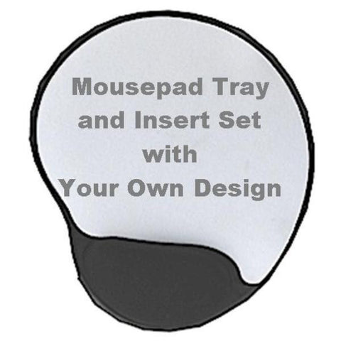 Picture of Mousepad Tray and Insert Set with Your Own Design