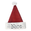 Naughty or Nice Santa Hats - 4 Pack