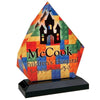 Obelisk Shaped Acrylic Plaques with Your Own Design