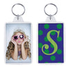 Opaque Color Photo Keychains (1-3/4" x 2-3/4") - 12 Pack