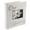 Our Wedding Classic White and Silver Photo Album