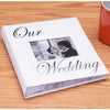 Our Wedding Classic White and Silver Photo Album - 4 Pack