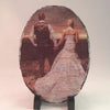 Photo Art Wall Printing on Oval Stone Slates