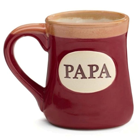 Picture of Papa/Message 18 oz. Porcelain Mugs - 4 Pack