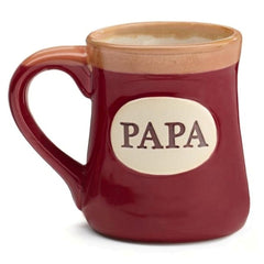 Papa/Message 18 oz. Porcelain Mug