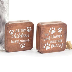 Pet Photo Holders with Assorted Messages - Pack of 12