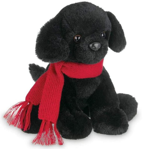 Picture of Plush Stuffed Animal Black Lab Puppy Dog Mr. Cole