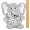 Plush Stuffed Animal Gray Baby Elephant Tiny - Pack of 6