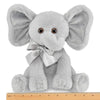 Plush Stuffed Animal Gray Elephant Spouts