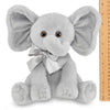 Plush Stuffed Animal Gray Elephant Spouts