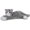 Plush Stuffed Gray Tabby Cat Socks