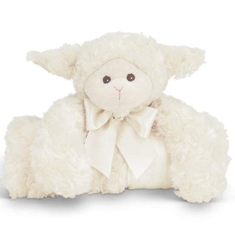 Picture of Plush Stuffed Animal Large Security Blanket Cuddle Me Lamby Lamb Blanket