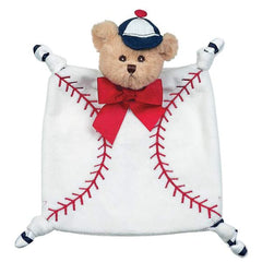 Plush Stuffed Animal Lovey Security Blanket Wee Lil' Sluggler Baseball Blankie - 4 Pack