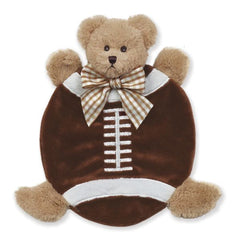 Plush Stuffed Animal Lovey Security Blanket Wee Touchdown Football Blankie - 4 Pack