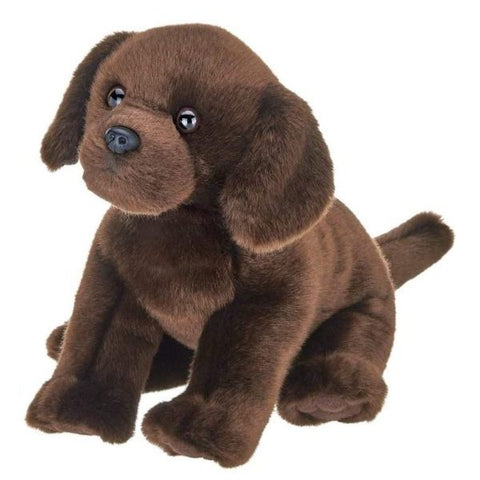 Picture of Plush Stuffed Animal Puppy Dog Chocolate Lab Brody