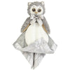 Plush Stuffed Animal Security Blanket Lil' Owlie Gray Owl Snuggler