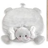 Plush Stuffed Animal Padded Play Mat Lil' Spout Gray Elephant Belly Blanket