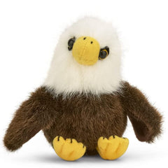 Plush Stuffed Bald Eagle Soar - Pack of 6